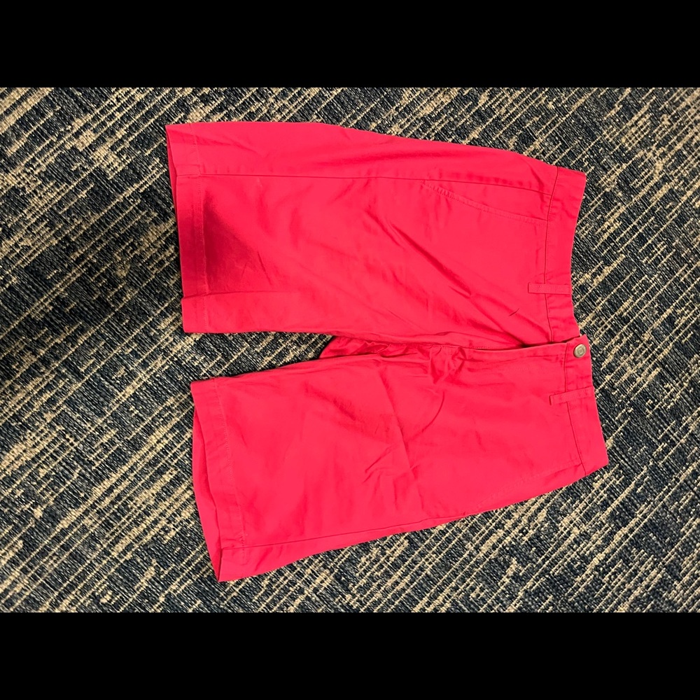 Bonobos shorts, 31 waist pink / nantucket red